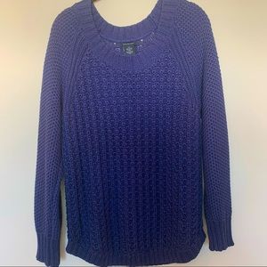 Calvin Klein Crew Neck Sweater Size L Navy Blue